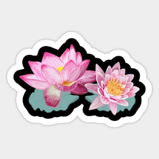 Lotus Sticker